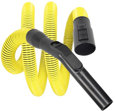 SAFE 'N CLEAN Ultrahögeffektsslang dammsugarslang kompatibel med Kärcher våt- och torrdammsugare K, A, MV, WD – tvåskikts mötestest robust hög belastning – längd 2,2 meter