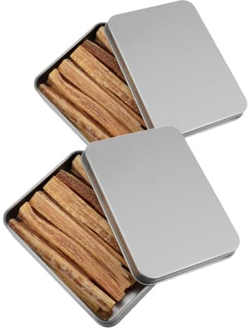NAMOARLY Wood Firelighter Sticks Bundle 2 Boxes Natural Dried Kindling Wood Firelighters Practical Instant Flame Starters for Camping Outdoor Survival Fireplace Bonfires
