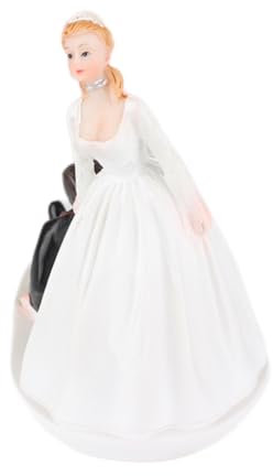 KIXZSAZ Figurine Candele Ornamenti Stile occidentale Artigianato in resina Accessori Atmosfera vivida Prop Regali per festival Candela nuziale