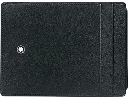 Montblanc Meisterstück Kreditkartenhülle, 12 cm, Schwarz