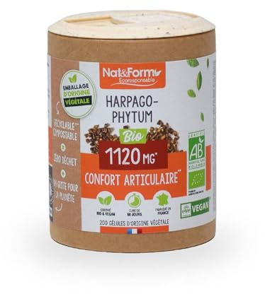 Nat&Form HARPAGOPHYTUM BIO 200 Gélules