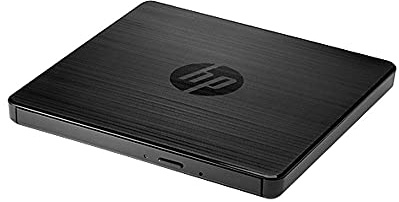 HP USB CD-RW External Optical Drive for PC, Laptop (Windows 10, macOS) - 8x Write Speed