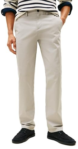 Tommy Hilfiger Men's Chino Pants Custom Fit, Drizzle 32x32