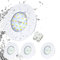 HiBay Spot LED Encastrable Extra plat 5W,4x Spot Salle de Bain IP44,Blanc Chaud 3000K,Trou 60-68mm,Éclairage encastré 220V 500lm Pour Cuisine Salon