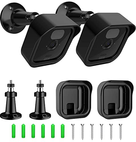 [2 Pack] Blink Outdoor 3rd Camera Mount, 360°Adjustable Weatherproof Wall Mount Protective Cover Case Housing for Blink Outdoor 3rd Generation Security Cameras, Blink Accessories for Home Security