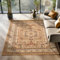 Orientalischer Teppich Wohnzimmer, Schlafzimmer, Esszimmer, Läufer, Flur Boho Teppich Kurzflor Weich 12 mm Carpet Orient, Beige, 200 x 290 cm