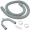MVQPER 1m Long Drain Hose Extension Pipe Kit for Washing Machine Washer Dryer Dishwasher