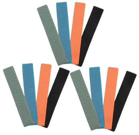 Mikikit 12 Piezas Correa De Caja Bento Bandas De Caja Bento Bandas Elásticas Por Dinero Correa De Transportista Fija Correa Elástica Para El Almuerzo Cuerda Elástica Pequeña Nylon