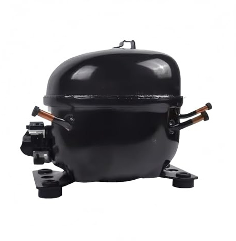 Compressore di refrigerazione QD65Y R600A, compressore for congelatore e refrigeratore da 80 W CC 12 V/24 V for frigorifero for auto, vetrina, sostituzione fai da te del sistema di raffreddamento