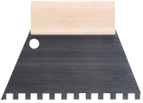 Toolland Zahnspachtel, Rechteckzahnung 8 x 8, 180 mm