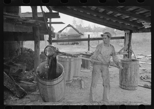 HistoricalFindings Photo: Turpentine Still,State Line,Mississippi,MS,FSA,Farm Security Administration,11