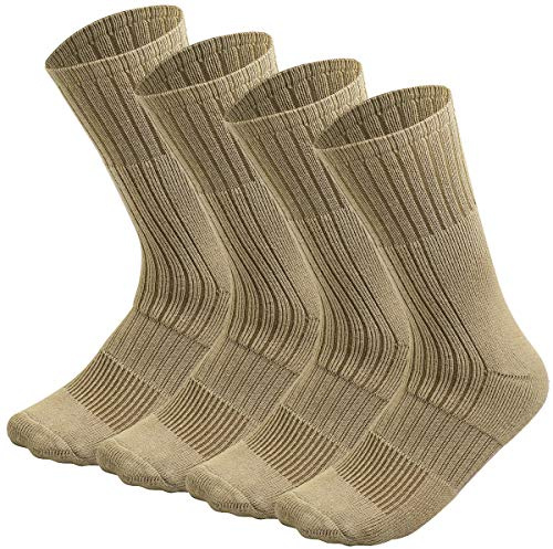 Falari - Calcetines militares del ejército de los Estados Unidos, para combate, senderismo, policía, bomberos, guardia de seguridad, actividades al aire libre, 10-13