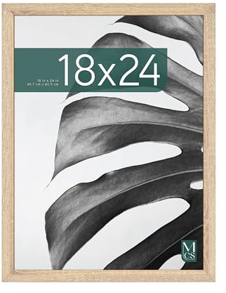 MCS Frames, Natural Wood Grain, 18X24