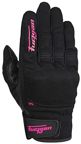 Furygan Jet AS D3O Lady - Motorradhandschuhe Damen - Ziegenleder - Touchscreen – Wasserdicht - Atmungsaktiv & Thermofutter, M EU
