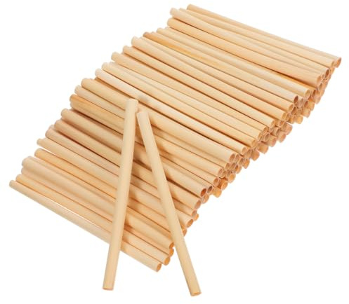 Operitacx 100pcs Reed Tubes for Bees Replacement Bee Nesting Tubes Made of Natural Reed Material Refill Professional
