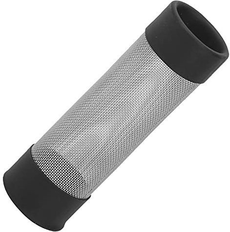 Filtros De Bombas De Acuario, Cubierta De Filtro De Acuario Malla Protectora De Entrada Y Salida De Acero Inoxidable Para Peces Camarones (Diámetro Interior 18 Mm)