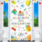 Schulanfang Deko Banner, Weiß Alles Gute Zum Schulanfang Tür Banner Jungen Mädchen Einschulung Deko Banner Für Schule Klassenzimmer Schulanfang Party Dekor 72,8 * 35,4 Zoll ﻿