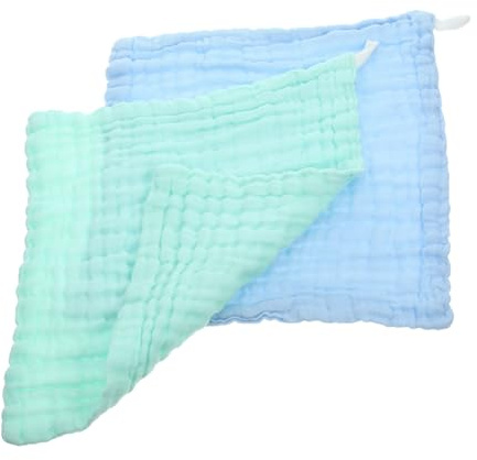 Kisangel 2piezas Toallitas Absorbentes Muselina De Algodón Toallitas Para Bebés y Pequeños De Algodón Suaves y