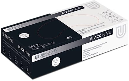 ICP-Nailcare GmbH, Nitrilhandschuhe Black Pearl Gr. S