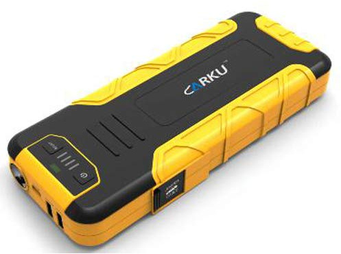 CARKU Epower-163C 12V 17000 mAH (62,9 Wh) Ayuda de arranque de emergencia Multifunción Luz LED Brújula Modo SOS Power Bank Q3.0 Carga rápida Fuente de alimentación del automóvil