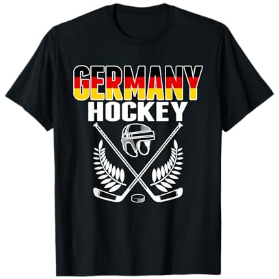 Germany Ice Hockey Fans Jersey German Hockey Team Supporter T-Shirt