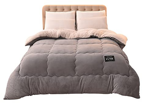 Ergocar Decke, Extra Dick Couchdecke, Flauschig Doppelgesicht Dicke Decke, Weich und Warme Plüsch Sherpa Decke, Flanneldeck für Couch, Stuhl und Bett