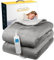 Luximize Electric Heated Blanket Throw - 180x130cm Electric Blanket, Luxurious Comfort - 10 Hour Auto-Off Timer, 10 Heat Settings, Fast Heating For Home & Office Use, Machine Washable, Safe