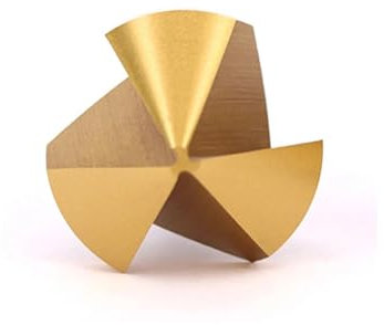 Fasenfräser 90-Grad-Senker HSS Kobalthaltiges Anfas-Metallfräswerkzeug 1 3-Flöten-Fase Anfas-Schaftfräser(3F,60X90)