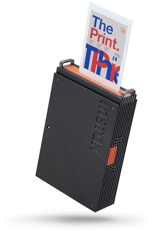 FUJIFILM instax mini Link+™ Smartphonedrucker, Schwarz-Orange