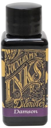 Diamine 30ml Damson fountain pen ink bottle