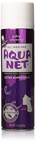 Aqua Net Extra Super Hold Professional Hair Spray Unscented 11 oz(Pack of 3)