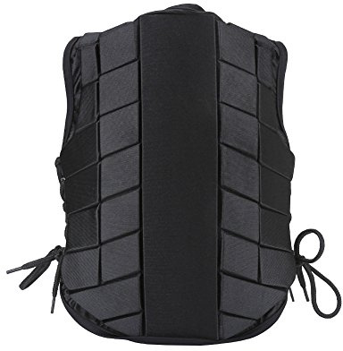 Mwrode Equestrian Vest, Professional Horse Riding Training Safety Protective Vest, Comfortable Guard Shock Absorption Waistcoat for Adults Boys Girls(CM)