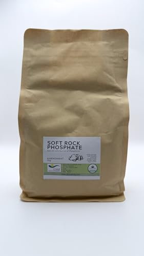 ALMICANNA: Soft Rock Phosphate 1kg - Phosphor und Kalzium Dünger für Cannabis Pflanzen - Langzeitdünger, Amendment im Living Soil