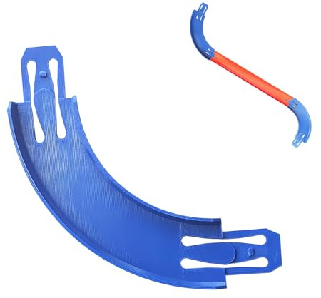Connecteurs de Piste pour Voitures Jouets | Virages à 90 Degrés pour Circuits de Véhicules Jouets | Pièces de Rechange pour Circuit de Course pour Maison École Garderie | Jour des Fêtes