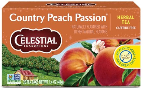 Pack of 1 x Celestial Seasonings Herbal Tea - Country P Passion - Caffeine Free - 20 Bags