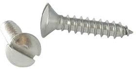 TOLE INOX A2 TETE FRAISEE BOMBEE TFB FENDUE 3.5X9.5