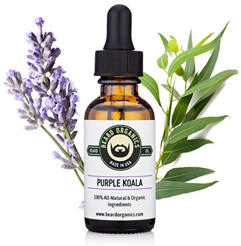 Beard Organics Purple Koala Beard Oil | Eucalyptus & Lavender
