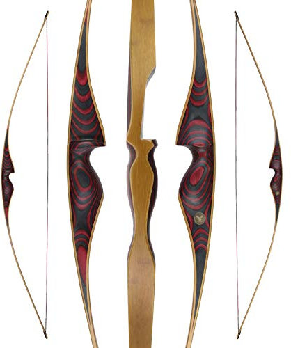 Jackalope Langbogen Red Beryl 68 Zoll 25-50 lbs Rechtshand (50 lbs)