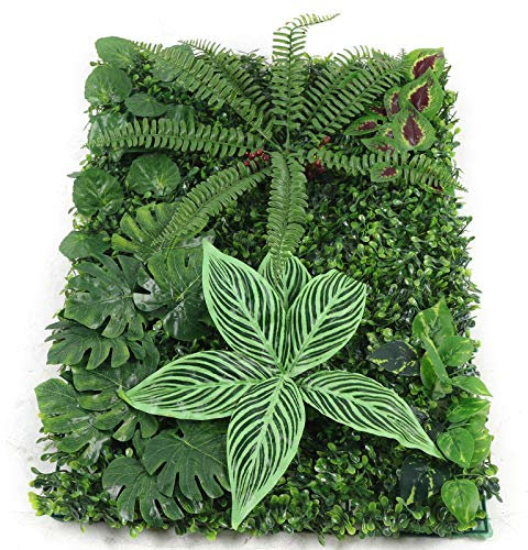 12 setos artificiales, de plástico, para plantas artificiales, 40 x 60 cm, para decoración de bodas, zonas de fotos, fiestas, decoración de escenarios