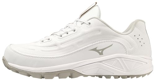 Mizuno Women's Ambition 3 Fp Low as Softball Cleat, White, 6.5 UK