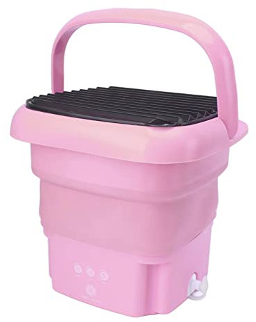Petite machine à laver, petite machine à laver pliable TPE PP plug-in pour vêtements (prise européenne)
