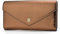 Michael Kors Jet Set Travel Patent Envolope Geldbörse (Mokka)