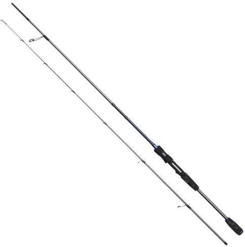 DAM IMAX SW Spin, Angelruten, Spinnruten, Meeresangeln, Seebarsch, Kabeljau, Seelachs, Unisex, Schwarz, 2.40m | 10-40g