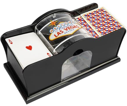 Acunny Mélangeur Automatique De Cartes, Machine À Mélanger Automatique Électrique De Mélangeur Mélangeur De Cartes Automatique, Mélangeur De Cartes Électrique pour Fête Familiale Poker
