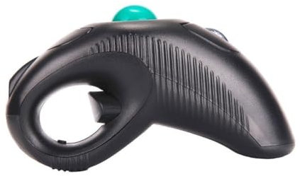 Housoutil 2.4g Ratón Inalámbrico De Mano Trackball Control De Pulgar USB Diseño Ergonómico para Portátiles