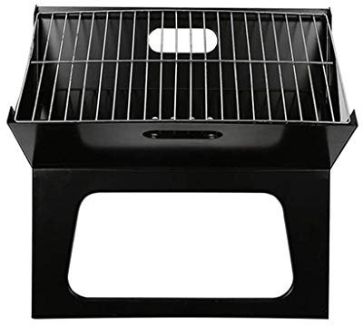 Fällbar kolgrill, bärbar grill hållbar förtjockad minigrill hushåll ugn