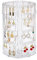 Himilucky 4 Tier 360°Rotating Acrylic Earring Holder Organizer, Earring Storage Display Tower Rack, Earring Tree Display Organizer for Home, Storage Necklaces Rings Earrings, Women Girls Using