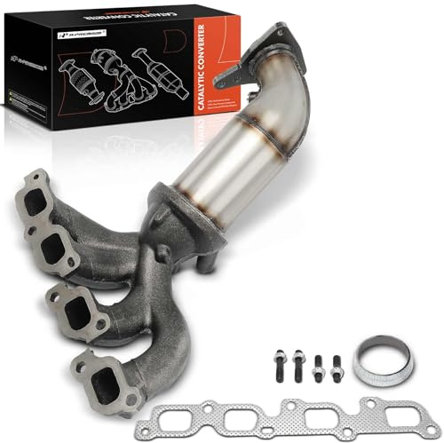 A-Premium Front Exhaust Manifold Catalytic Converter Kit Direct-Fit Compatible with Chevrolet Colorado 2007-2012 & GMC Canyon 2007-2012 & Isuzu i-290 i290 2007-2008, 2.9L, EPA Compliant