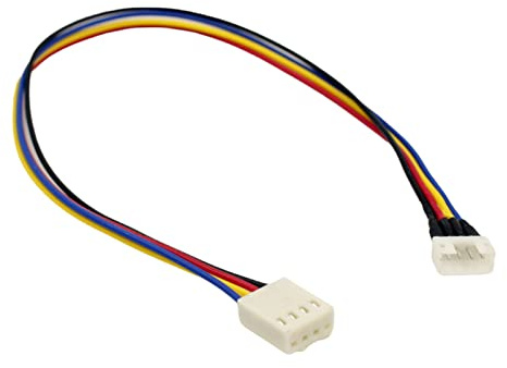 Wdbild Ventilador de refrigeración para tarjeta gráfica, cable de alimentación de extensión de 4 pines, macho a hembra, 26 cm, cable de ventilador de tarjeta gráfica