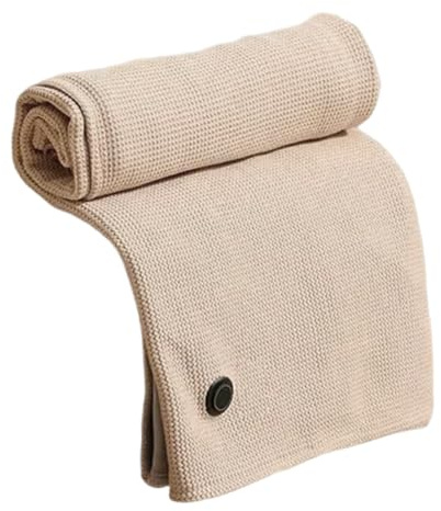 Xvilmaun Chal eléctrico con calefacción, chal eléctrico para mujer, ajustes de temperatura, lavable, manta para clima frío, dormir, trabajo, viajes, camping, viajes por carretera